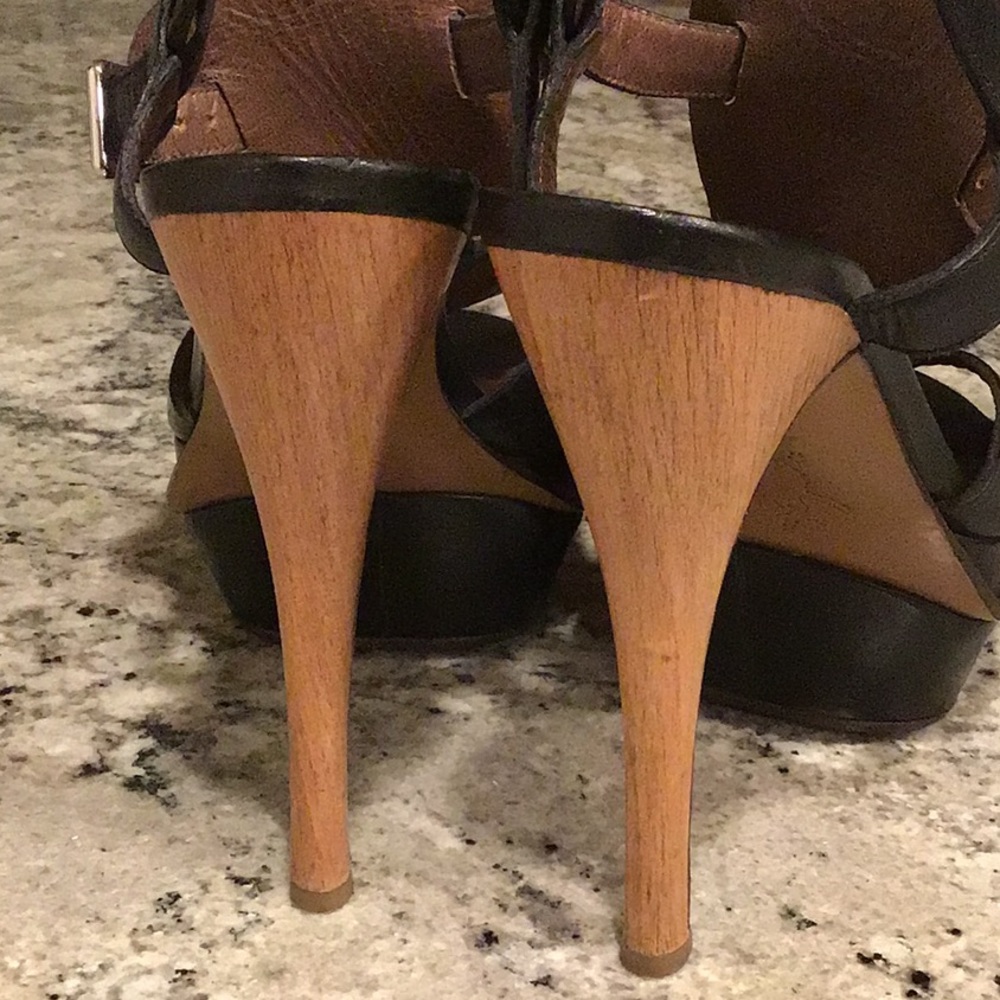 Marni Leather Platform Heels - Picture 5 of 8